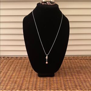 Rhodonite, Rose Quartz and Amethyst Set